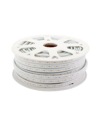 TIRA LED AC220 12MM 9W/m SMD2835 IP65 6000ºK