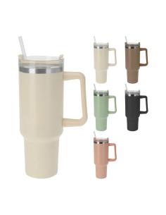 Taza café de viaje 1200ml colores variados 8721037275255 75434 EXCELLENT HOUSEWARE