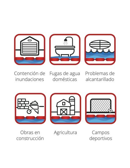 Saco anti-inundaciones hydrosnake 5060286080016 90808 DIGEBIS