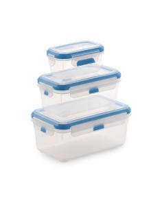 Juego 3 fiambreras super lock rectangular 8410474340632 77921 SP BERNER