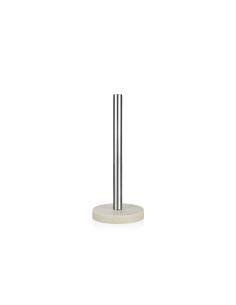 Portarrollo, inox con base de resina beige, ø 13,5 x 33 cm 8435304850327 77944 ANDREA HOUSE