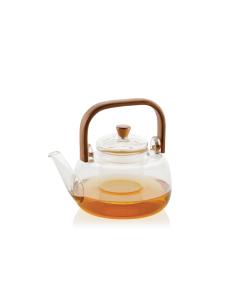 Tetera, vidrio, asa bambú, 1l 8435304871810 78995 ANDREA HOUSE 2