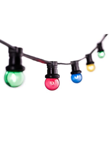 Guirnalda 30 portalámparas 2000 w 50-60 hz 220-240 v e27 ip44 30 m 4751029898456 72722 THORGEON