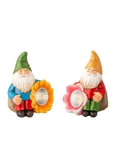 Gnomo solar 2 modelos surtidos 8720725421981 30015 LUMINEO