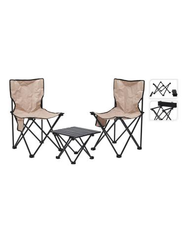 Set mesa y sillas camping 8721037303781 70115 BASICS