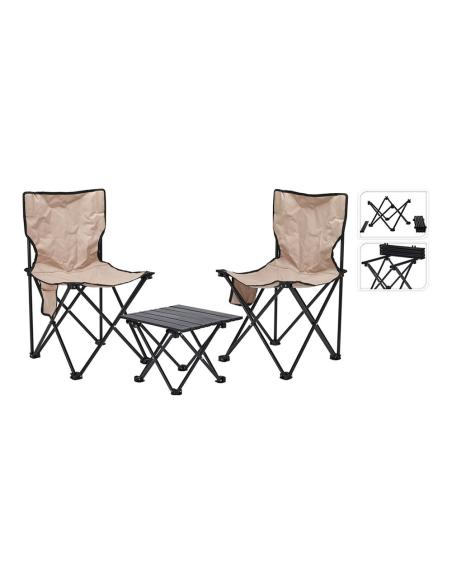 Set mesa y sillas camping 8721037303781 70115 BASICS