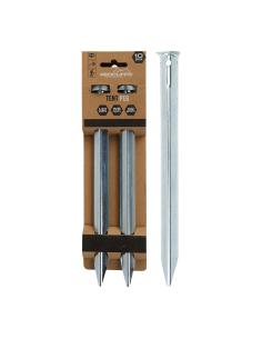 Clavijas angulo ondulado 10 unidades 8720573872782 70126 BASICS