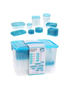 Cajas de almacenaje, 100 piezas 8721037113410 90970 BASICS