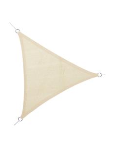 Toldo vela triangular beige 3,6 x 3,6 x 3,6 m 8431978451037 73172 FAURA