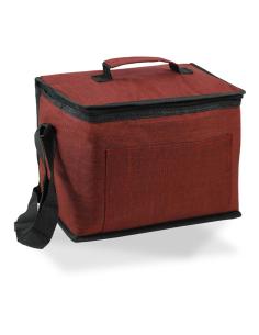 Nevera diseño tejana con asa color granate 10 l 8421531011631 73186 HIDALGO