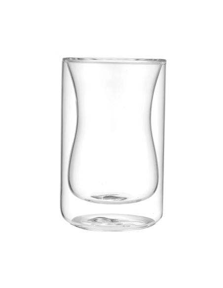 Vaso de doble pared palermo, resistentes a golpes y temperaturas 200 ml, 2 uds 8413956952651 78777 OROLEY