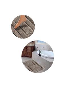 Alfombra de baño esculpida antideslizante, colores surtidos, 45 x 75 cm 8421531038720 01205 HIDALGO 2