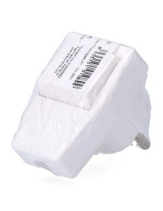 Clavija con t/t (schuko) + interruptor 10 a 250 v, blanca, 40 x 65 x 62 mm (retractilado) 8435151010899 40214 F-LINE 2