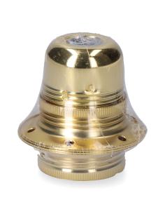 Portalámparas e27 metálico, 100 w 250 v, dorado, ø60 x 40 mm (retractilado) 8435151061884 44090 F-LINE