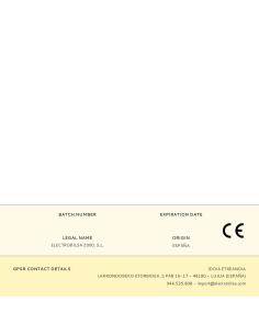 Portalámparas e27 metálico, 100 w 250 v, dorado, ø60 x 40 mm (retractilado) 8435151061884 44090 F-LINE 2
