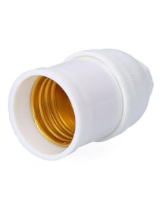 Portalámparas corriente e27 blanco (retractilado) 8435151012350 44099 F-LINE