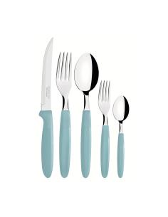 Juego de cubiertos 30 piezas azul 7891112274099 78791 TRAMONTINA