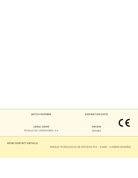 Conector estanco ip68 lineal 2 polos + tierra 8429784238584 63157 TEKOX