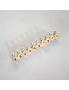 Regleta ciega transparente 10 polos 4 mm² 8429784017295 63160 TEKOX