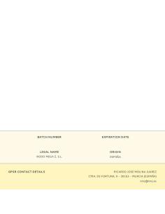 Cartel de extinción "extintor" de baterias de litio clase a (1 mm) 210 x 300 mm 8422838034613 09036 NORMALUZ 2