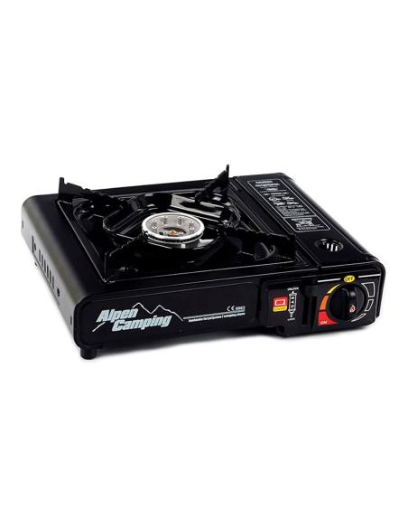 Cocina portatil compacta tyrol 1 fuego 5903240385010 73644 ALPEN CAMPING