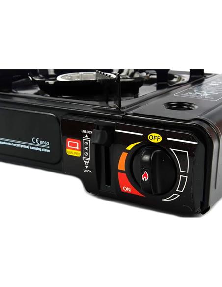 Cocina portatil compacta tyrol 1 fuego 5903240385010 73644 ALPEN CAMPING