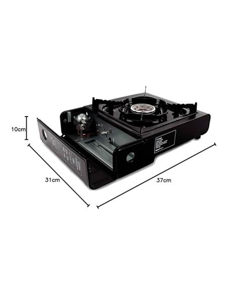Cocina portatil compacta tyrol 1 fuego 5903240385010 73644 ALPEN CAMPING
