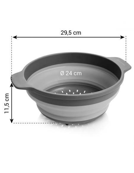 Escurridor plegable grandchef ø24 cm 8592973121520 78787 TESCOMA