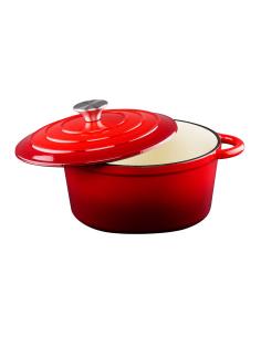 Cacerola de hierro fundido esmaltado color rojo 3,8 l, ø24 x 11,8 cm 8711252502533 29040 ALPINA 2