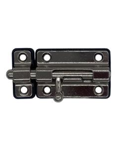 Pasador cerrojo base plástica 35 mm cromo 8425998855166 85516 EDM