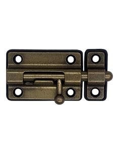 Pasador cerrojo base plástica. 50 mm cuero 8425998855241 85524 EDM