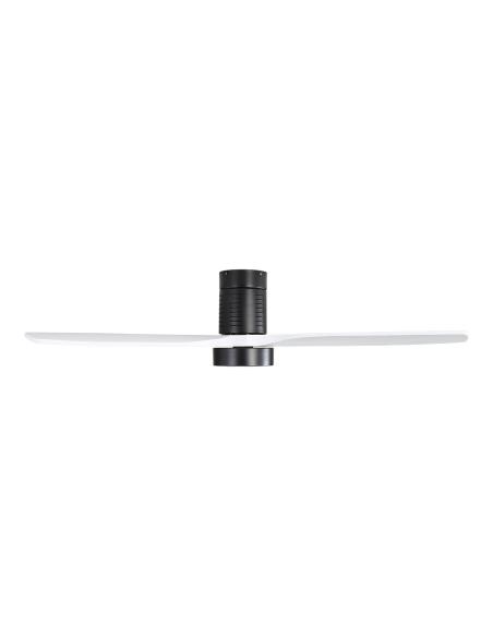 Ventilador de techo efecto madera luz led 3000/4000/6000k kara edm 8425998338256 33825 EDM