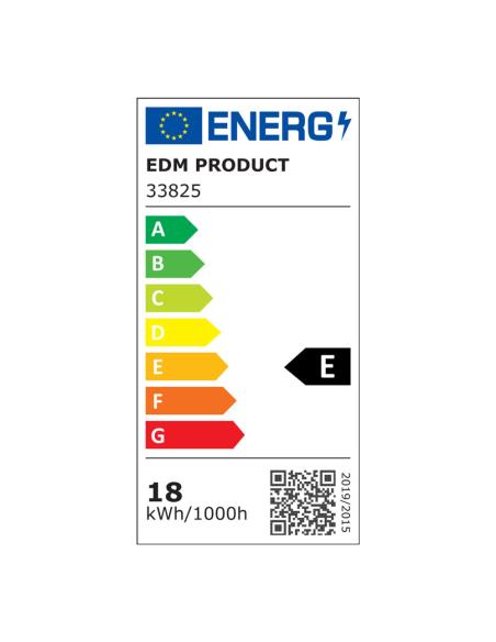 Ventilador de techo efecto madera luz led 3000/4000/6000k kara edm 8425998338256 33825 EDM