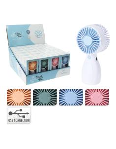 Ventilador de mano colores surtidos 8721037329941 33830 BASICS