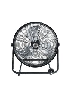 Ventilador industrial de suelo, con ruedas. color negro. potencia: 180w aspas: ø60x70cm edm 8425998339338 33933 EDM