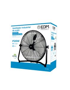 Ventilador industrial de suelo. color negro 130w aspas: ø50x58cm edm 8425998339369 33936 EDM 2