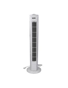 Ventilador de torre. potencia: 45w color blanco 21x78cm edm 8425998339529 33952 EDM