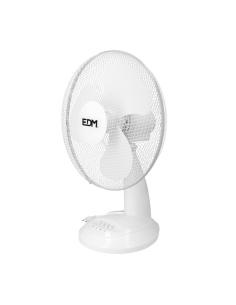 Ventilador de sobremesa. color blanco. potencia: 45w aspas: ø40x61cm edm 8425998339642 33964 EDM 2