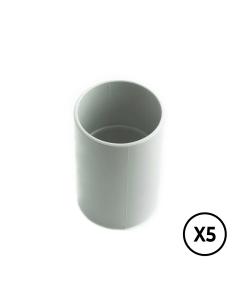 Manguito gris ø 25 mm, 5 unidades 8436554328635 60005 TUPERSA