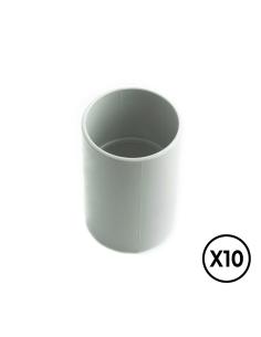 Manguito gris ø 25 mm, 10 unidades 8436554328666 60008 TUPERSA