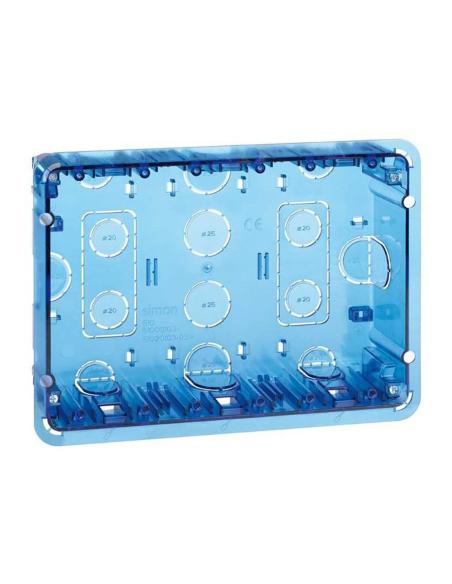 Caja 500 cima pared empotrar 3 elementos dobles 8421053090770 65345 SIMON