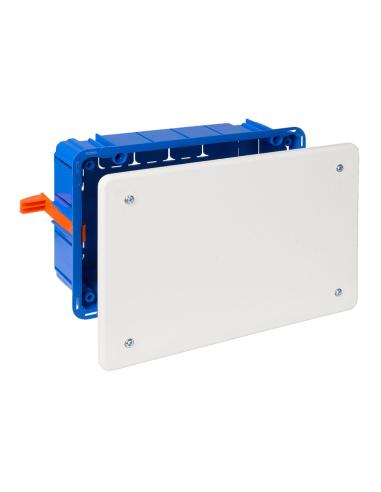 Caja de conexion de empotrar en tabique hueco 164x106x47mm solera 5363gw 8423220204669 60092 SOLERA