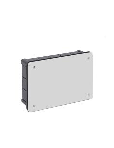 Caja de empotrar rectangular 160x100x50mm con tornillos solera 363 8423220003637 60137 SOLERA
