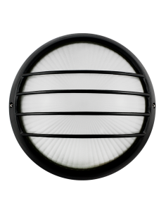 APLIQUE MURAL HATCH REJA 260 NEGRO