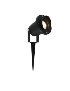 PROYECTOR DE JARDIN VISERA GU10 NEGRO