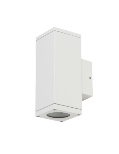 APLIQUE EXTERIOR PRISMA GU10 BLANCO