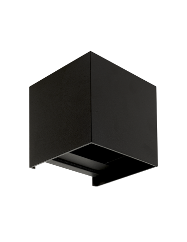 APLIQUE EXTERIOR IP65 BUHO CCT NEGRO