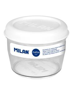 Fiambrera de tritán hermética redonda 0,5l nata® 624 blanco 8411574106616 78855 MILAN