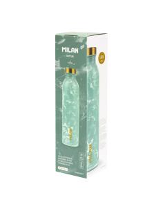 Botella isotérmica de acero inoxidable 0,59 l serie lava verde 8411574109808 78857 MILAN 2