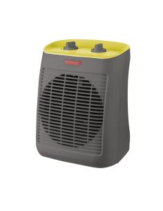 Termovent.elect.taray 2000w Gris/amarillo 2potencias Proteccion Seguridad Antivuelco 31x21x19cm
